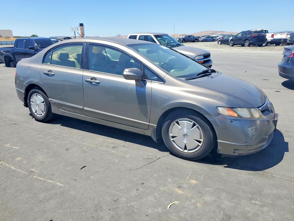 58715756 :رقم المزاد ، JHMFA36207S003608 vin ، 2007 Honda Civic مزاد بيع