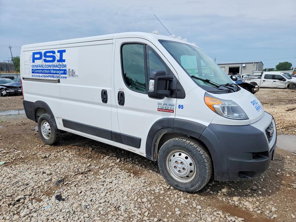 2019 Ram Promaster 1500 მანქანა იყიდება აუქციონზე, vin: 3C6TRVAG5KE530526, აუქციონის ნომერი: 56413926