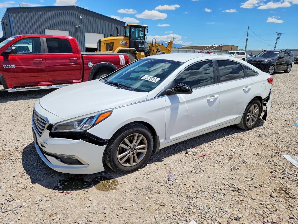 2015 Hyundai Sonata მანქანა იყიდება აუქციონზე, vin: 5NPE24AF8FH237647, აუქციონის ნომერი: 59167176