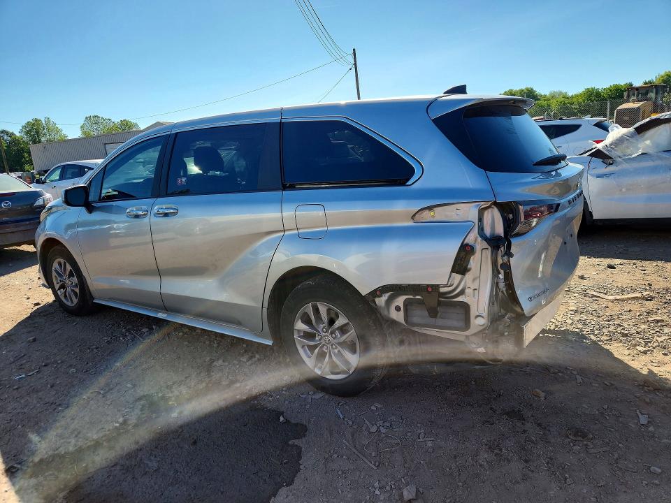 55627156 :رقم المزاد ، 5TDYSKFC3SS163770 vin ، 2025 Toyota Sienna مزاد بيع