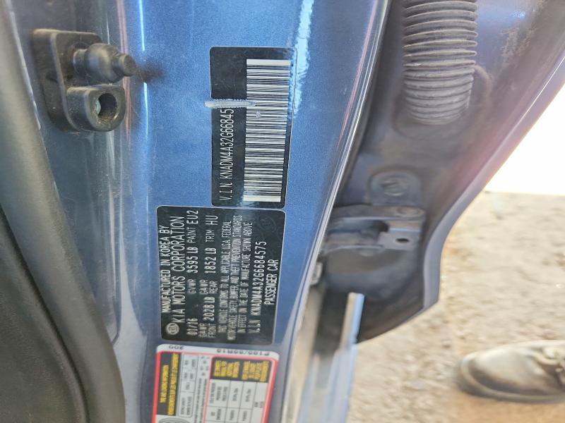 Продажа на аукционе авто 2016 Kia Rio, vin: KNADM4A32G6684575, номер лота: 58193696