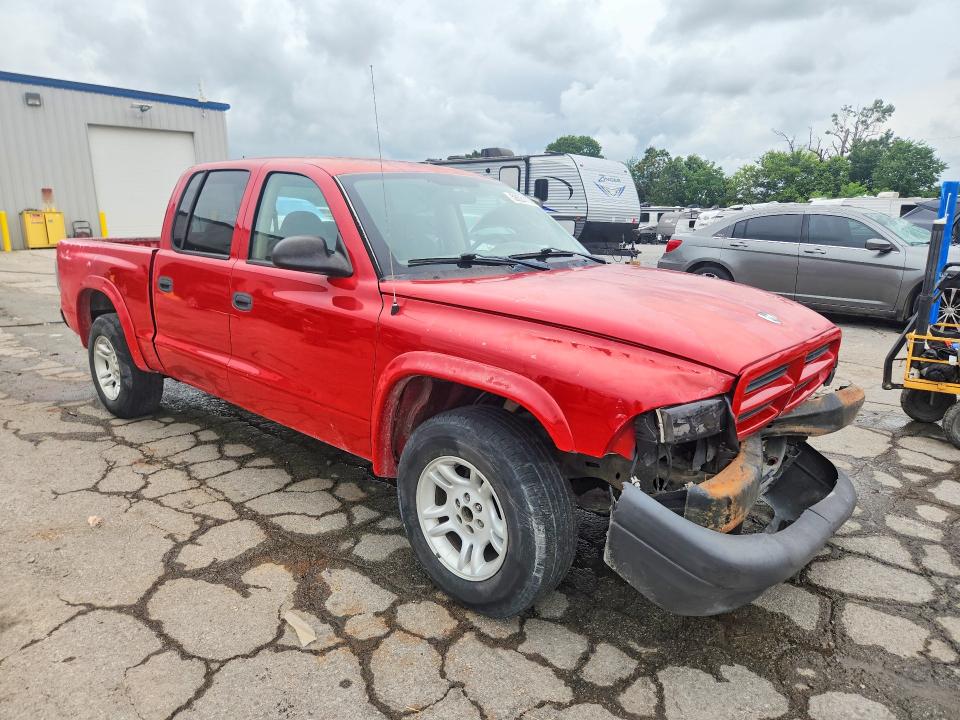 58631196 :رقم المزاد ، 1D7HL38X23S275669 vin ، 2003 Dodge Dakota مزاد بيع