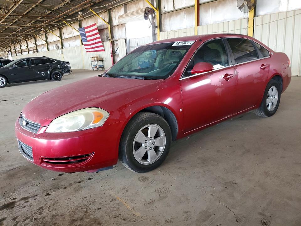 Auction sale of the 2008 Chevrolet Impala, vin: 2G1WT55K981239662, lot number: 58748636