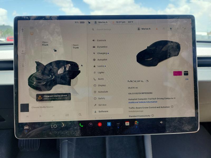 Aukcja sprzedaży 2024 Tesla Model 3, vin: 5YJ3E1EA1RF859280, numer aukcji: 59014196