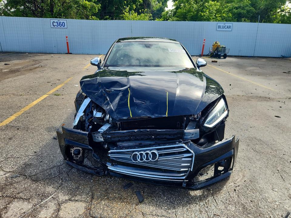 2019 Audi S5 მანქანა იყიდება აუქციონზე, vin: WAUC4CF50KA017638, აუქციონის ნომერი: 54901256