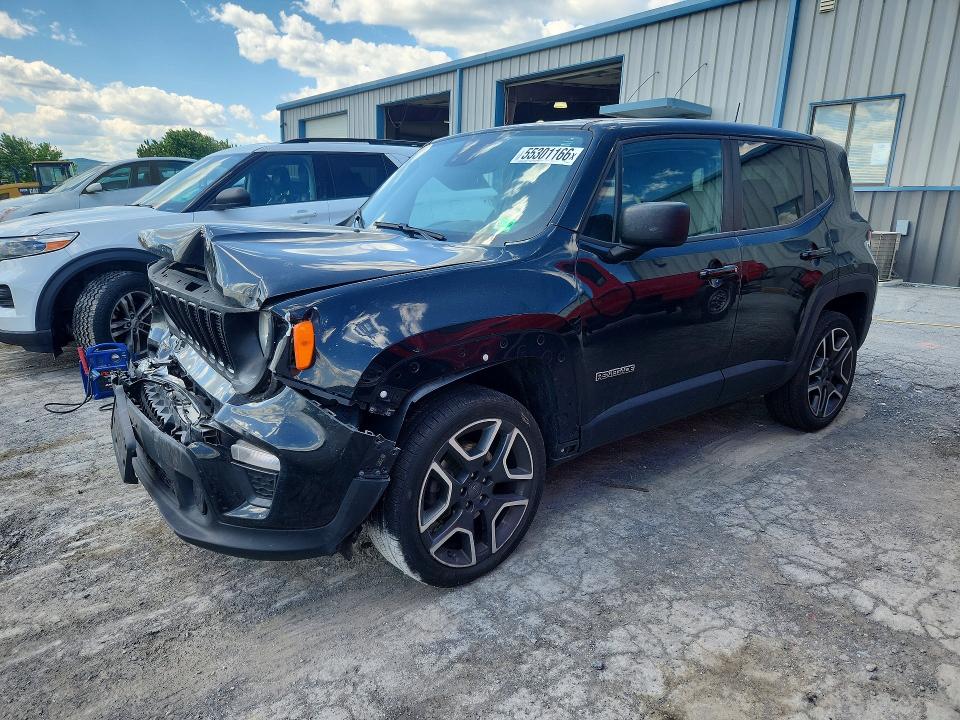 Продажа на аукционе авто 2021 Jeep Renegade, vin: ZACNJDAB7MPM56407, номер лота: 55301166
