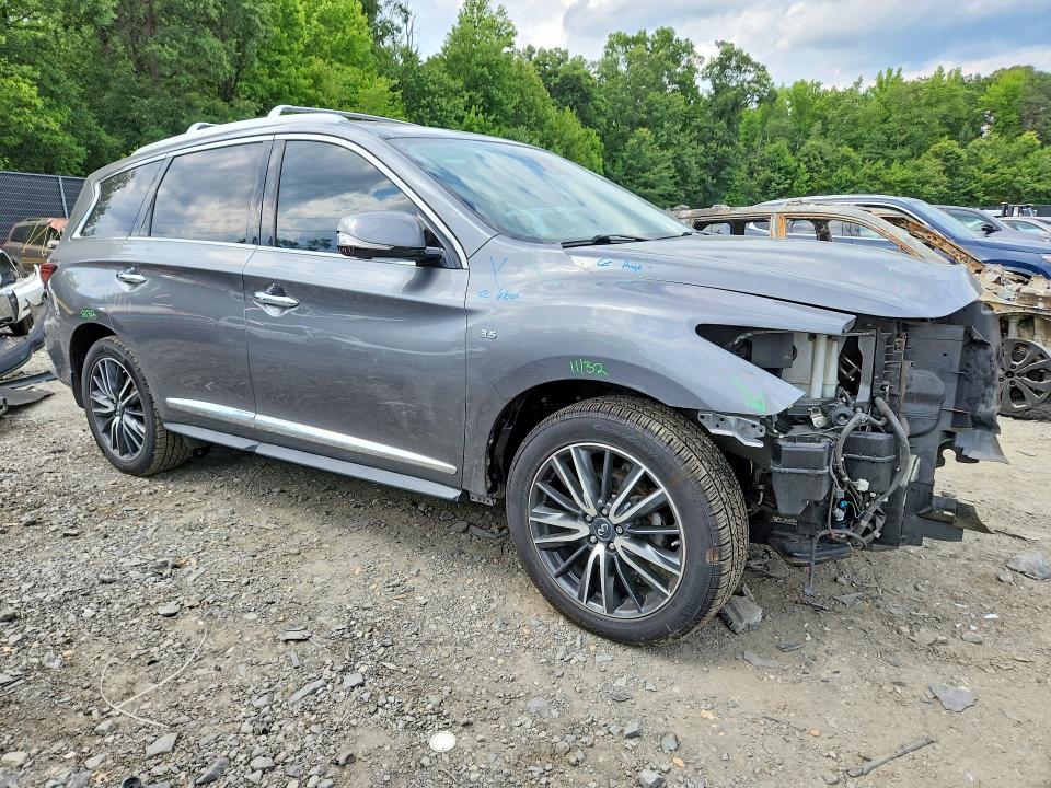 2017 Infiniti Qx60 მანქანა იყიდება აუქციონზე, vin: 5N1DL0MM5HC561077, აუქციონის ნომერი: 58022246