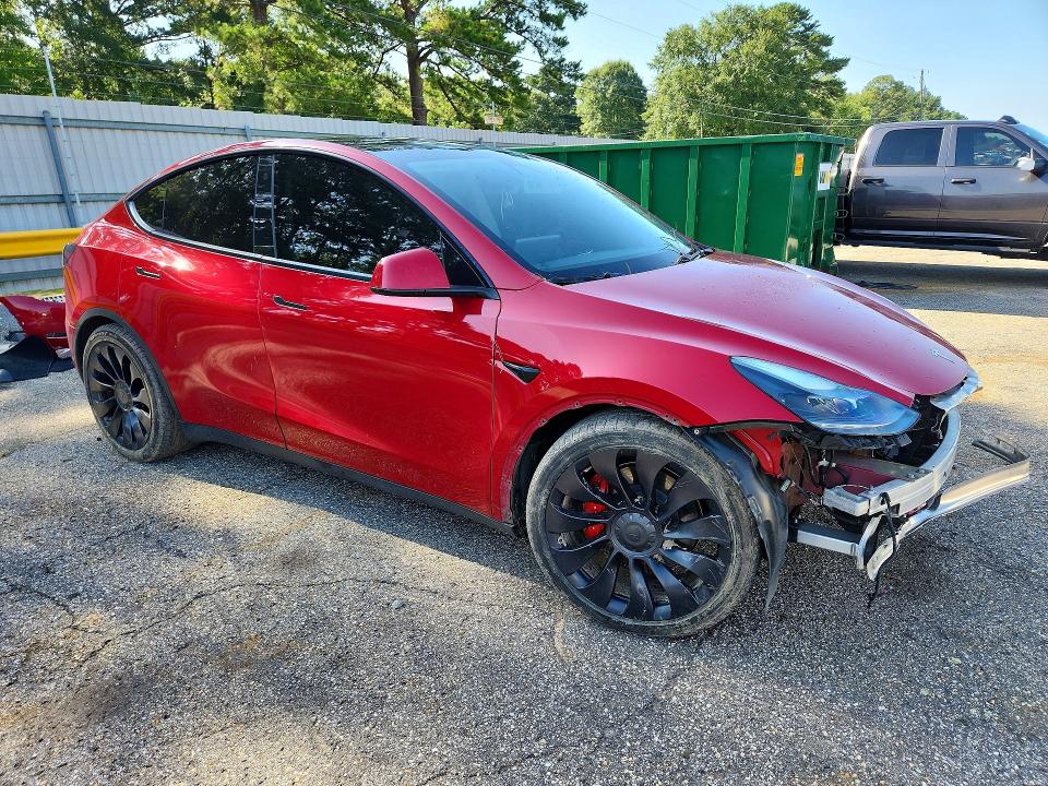 2022 Tesla Model Y მანქანა იყიდება აუქციონზე, vin: 7SAYGDEFXNF534881, აუქციონის ნომერი: 57995996