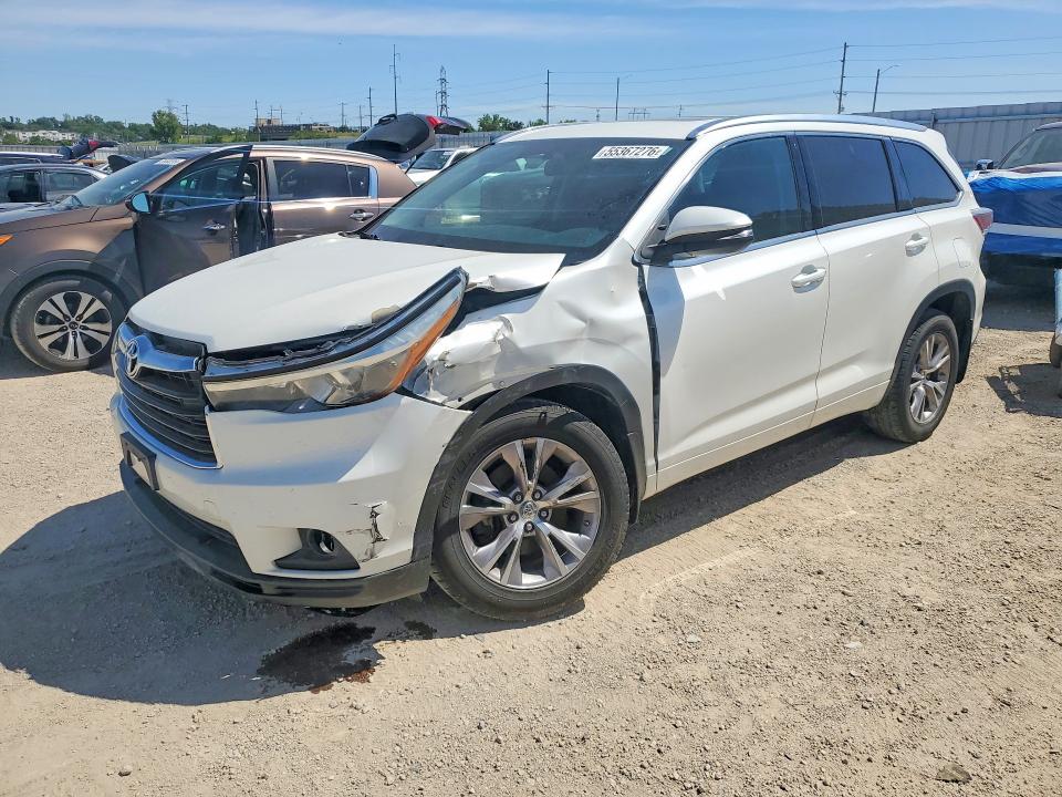 55367276 :رقم المزاد ، 5TDJKRFH0FS145903 vin ، 2015 Toyota Highlander مزاد بيع