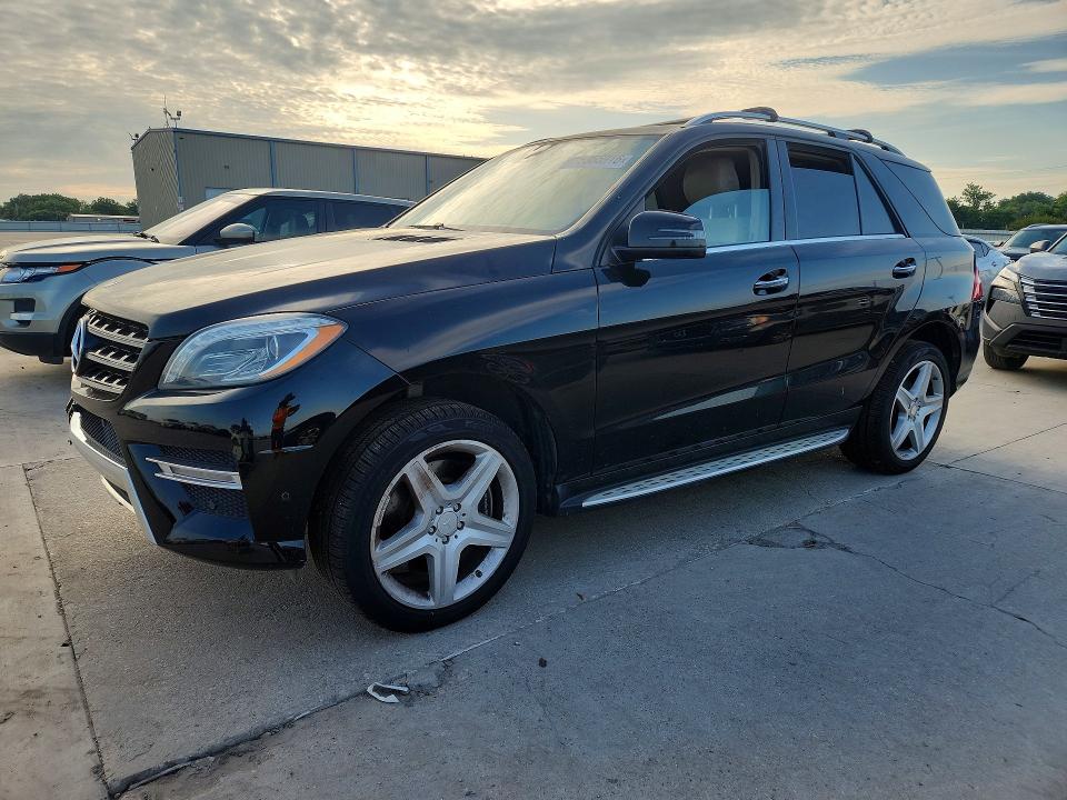 2014 Mercedes-benz Ml მანქანა იყიდება აუქციონზე, vin: 4JGDA7DB8EA293355, აუქციონის ნომერი: 55365916