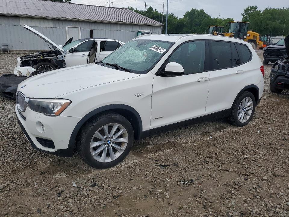 2016 Bmw X3 მანქანა იყიდება აუქციონზე, vin: 5UXWX9C59G0D85510, აუქციონის ნომერი: 59096356