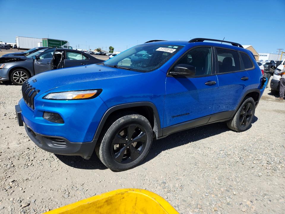 57205516 :رقم المزاد ، 1C4PJMAS2HW600594 vin ، 2017 Jeep Cherokee مزاد بيع