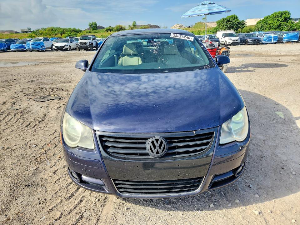 2007 Volkswagen Eos მანქანა იყიდება აუქციონზე, vin: WVWFA71F67V005011, აუქციონის ნომერი: 58025246