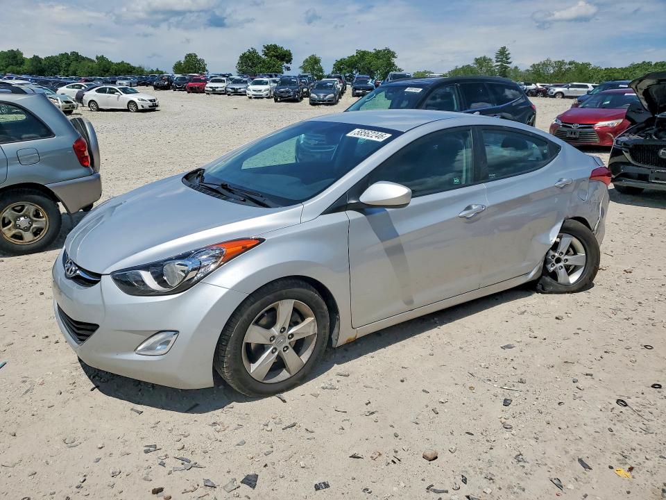 2012 Hyundai Elantra მანქანა იყიდება აუქციონზე, vin: KMHDH4AE3CU424048, აუქციონის ნომერი: 58562246