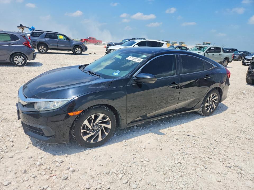 Auction sale of the 2018 Honda Civic, vin: 19XFC2F76JE003169, lot number: 57388646