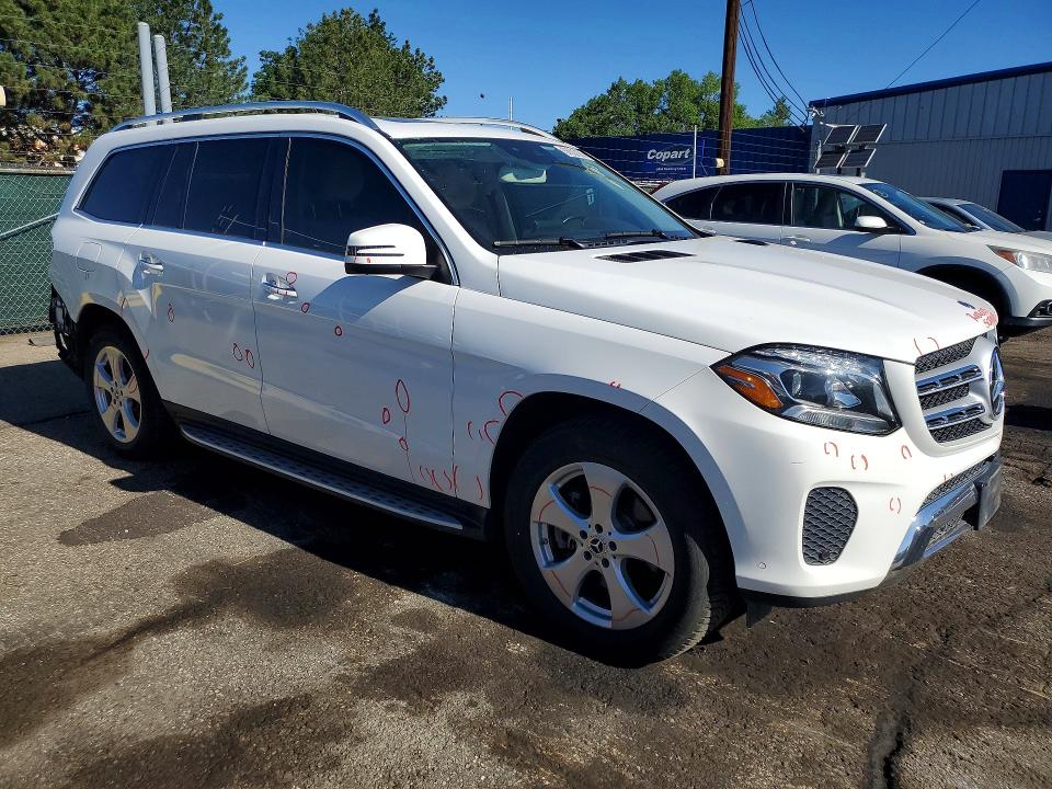 57003366 :رقم المزاد ، 4JGDF6EE3HA965797 vin ، 2017 Mercedes-benz Gls مزاد بيع
