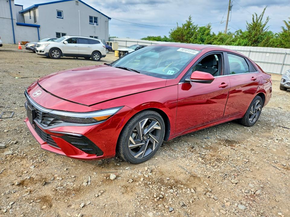 Auction sale of the 2025 Hyundai Elantra, vin: KMHLS4DG6SU970433, lot number: 58101516