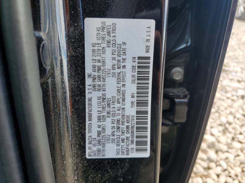 Aukcja sprzedaży 2024 Mazda Cx-50, vin: 7MMVABDMXRN227918, numer aukcji: 58802386