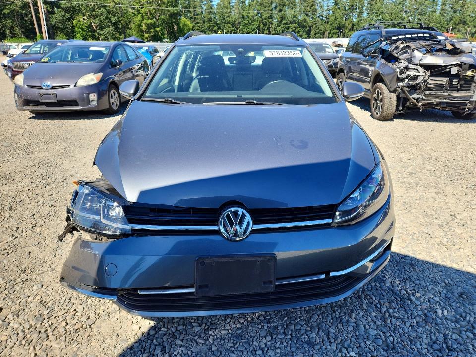 57612356 :رقم المزاد ، 3VWY57AU6KM507223 vin ، 2019 Volkswagen Golf Sportwagen مزاد بيع