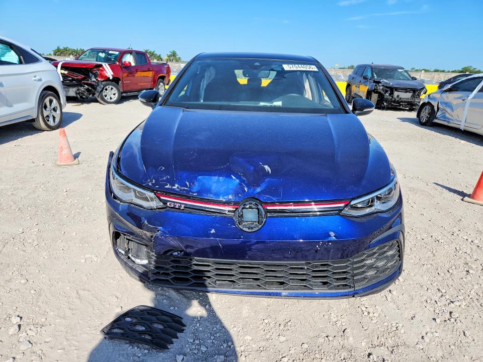 57044056 :رقم المزاد ، WVWSA7CD3RW179206 vin ، 2024 Volkswagen Gti مزاد بيع