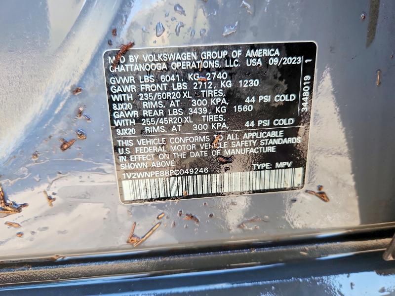 Продаж на аукціоні авто 2023 Volkswagen Id.4, vin: 1V2WNPE88PC049246, номер лоту: 59300926