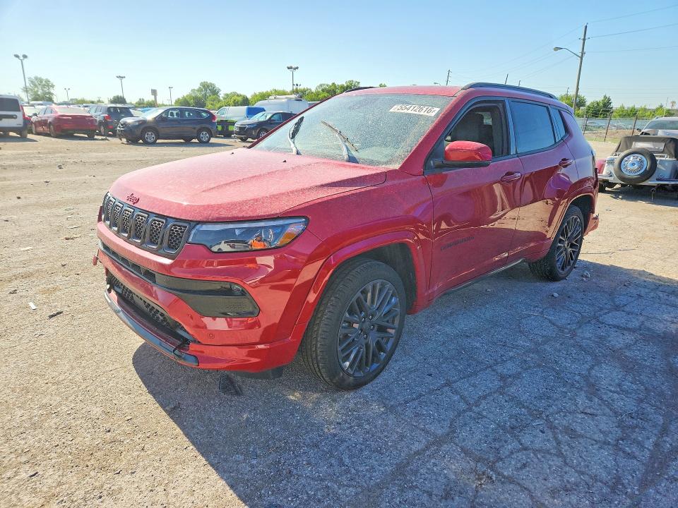 2023 Jeep Compass მანქანა იყიდება აუქციონზე, vin: 3C4NJDCNXPT564155, აუქციონის ნომერი: 55412616