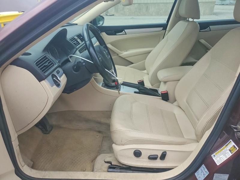 59085056 :رقم المزاد ، 1VWBP7A34CC030589 vin ، 2012 Volkswagen Passat مزاد بيع