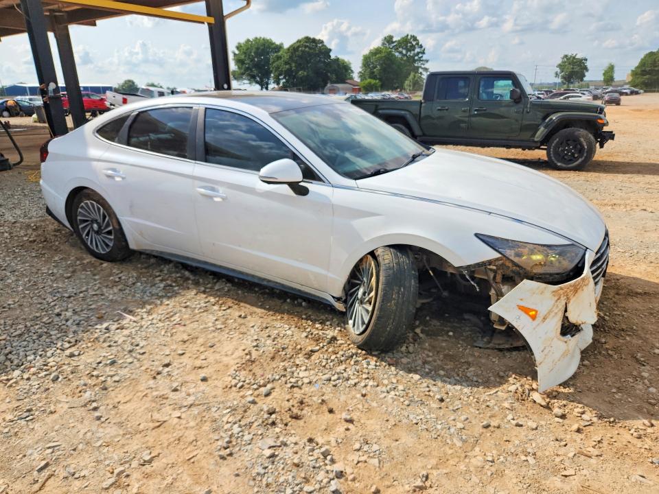 2022 Hyundai Sonata Hybrid მანქანა იყიდება აუქციონზე, vin: KMHL54JJ7NA053014, აუქციონის ნომერი: 56690486