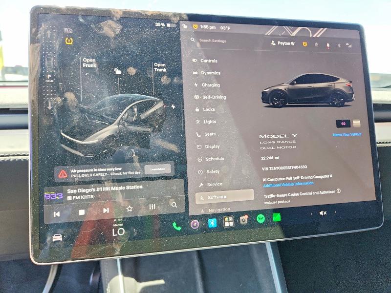 Продажа на аукционе авто 2026 Tesla Model Y, vin: 7SAYGDEE8TF404330, номер лота: 57397196