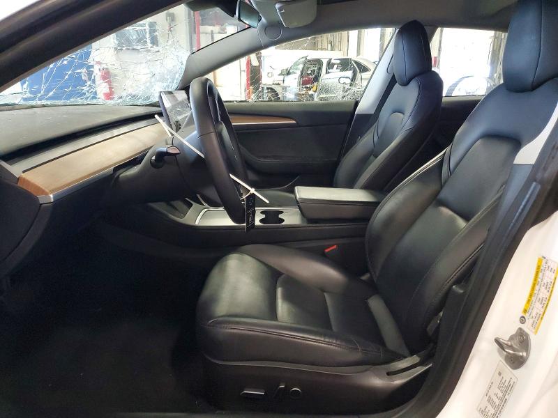 2022 Tesla Model 3 მანქანა იყიდება აუქციონზე, vin: 5YJ3E1EB1NF195808, აუქციონის ნომერი: 56263976