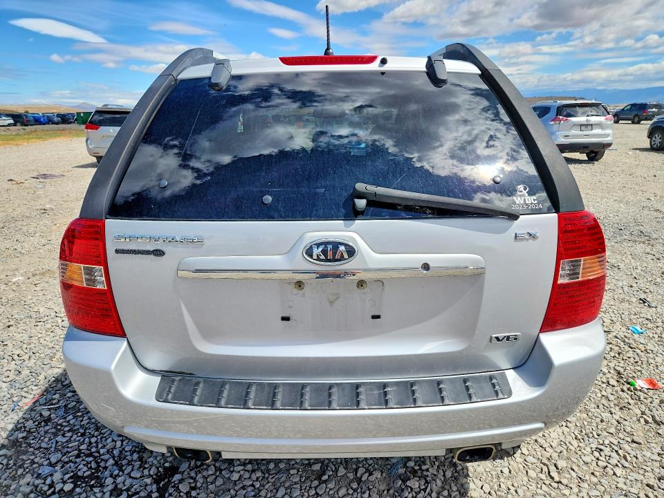 2007 Kia Sportage მანქანა იყიდება აუქციონზე, vin: KNDJE723677309303, აუქციონის ნომერი: 85457765