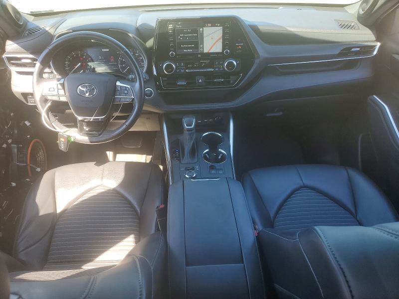 58792756 :رقم المزاد ، 5TDJZRBH4MS086398 vin ، 2021 Toyota Highlander مزاد بيع