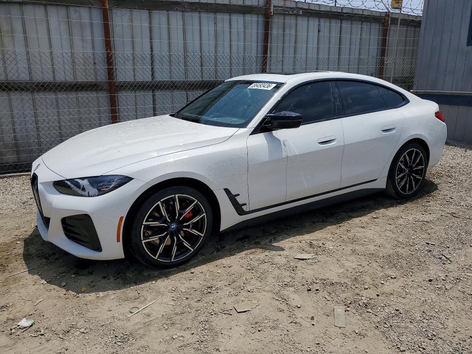 2024 Bmw I4 მანქანა იყიდება აუქციონზე, vin: WBY33AW05RFS86373, აუქციონის ნომერი: 56493436