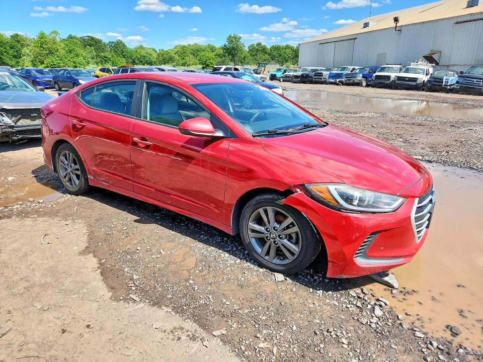58788746 :رقم المزاد ، 5NPD84LF5HH003301 vin ، 2017 Hyundai Elantra مزاد بيع