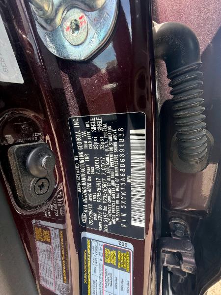Продажа на аукционе авто 2013 Kia Sorento, vin: 5XYKT3A68DG391838, номер лота: 56464546