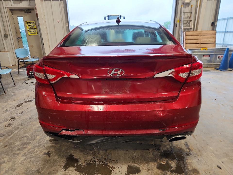 2015 Hyundai Sonata მანქანა იყიდება აუქციონზე, vin: 5NPE24AF5FH077775, აუქციონის ნომერი: 57045436