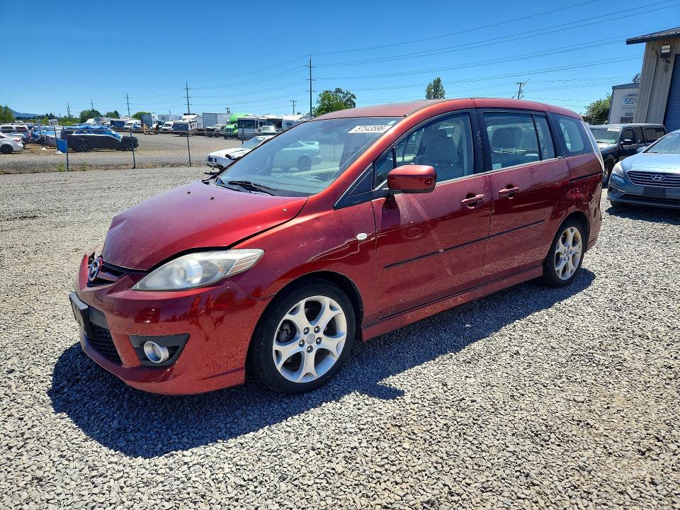 2009 Mazda 5 მანქანა იყიდება აუქციონზე, vin: JM1CR29L390343023, აუქციონის ნომერი: 57543586