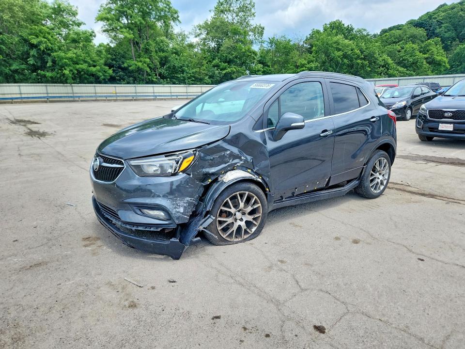 2017 Buick Encore მანქანა იყიდება აუქციონზე, vin: KL4CJ2SB4HB022971, აუქციონის ნომერი: 56660376