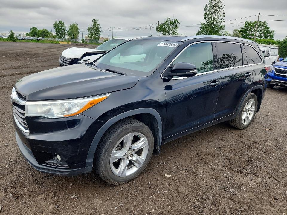 Продажа на аукционе авто 2015 Toyota Highlander, vin: 5TDDKRFH5FS088420, номер лота: 56807056