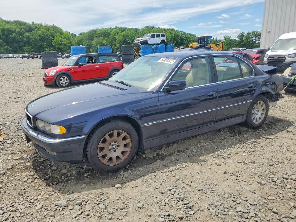 Продаж на аукціоні авто 2001 Bmw 740, vin: WBAGG83491DN88849, номер лоту: 57484326