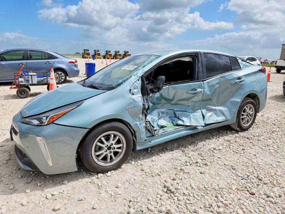 58244796 :رقم المزاد ، JTDL9RFU0L3019393 vin ، 2020 Toyota Prius مزاد بيع