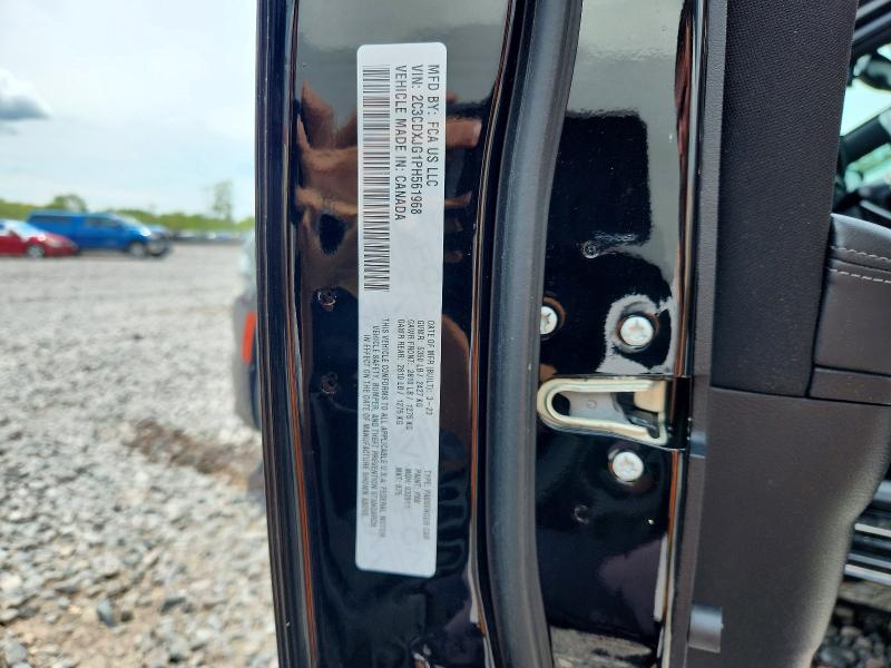 2023 Dodge Charger მანქანა იყიდება აუქციონზე, vin: 2C3CDXJG1PH561968, აუქციონის ნომერი: 58257976