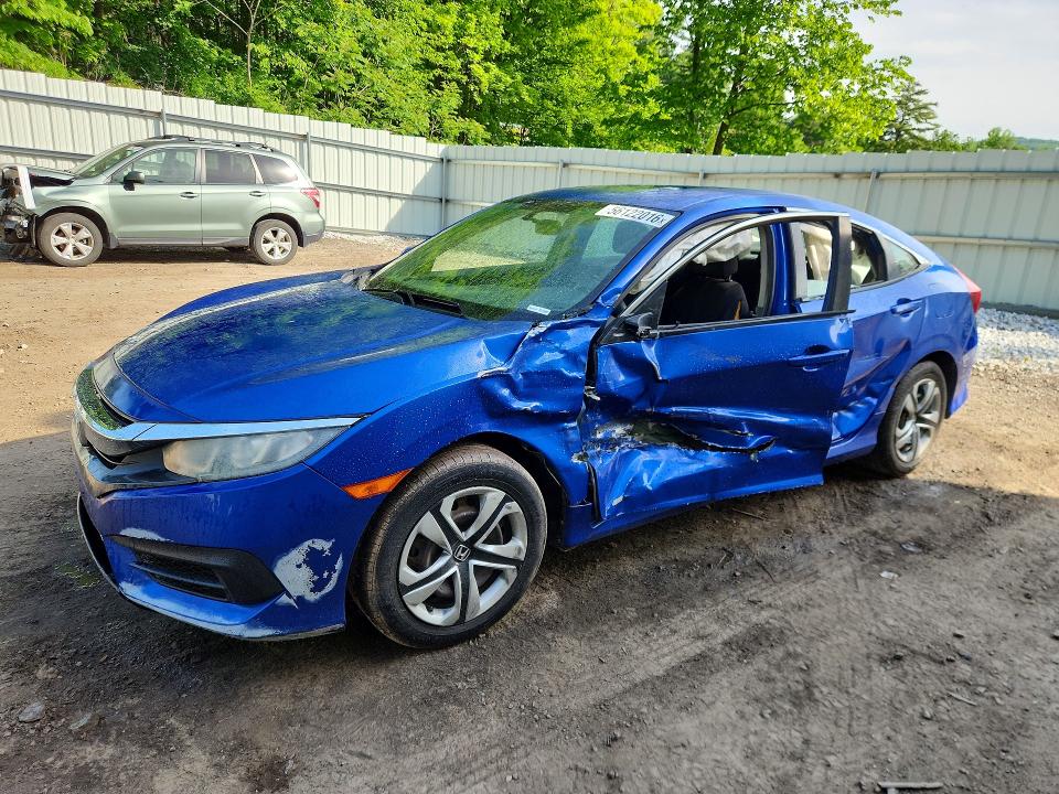 56122016 :رقم المزاد ، 2HGFC2F51HH549375 vin ، 2017 Honda Civic مزاد بيع