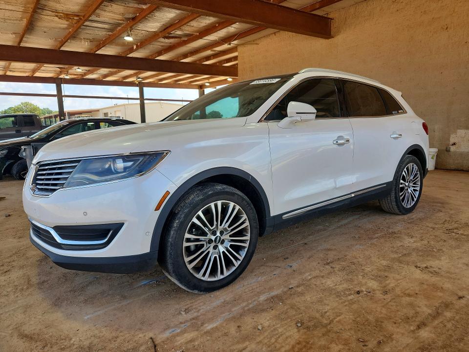 Aukcja sprzedaży 2016 Lincoln Mkx, vin: 2LMPJ6LR7GBL37203, numer aukcji: 58016586