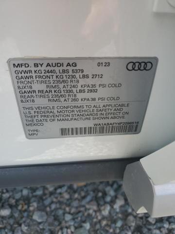Aukcja sprzedaży 2023 Audi Q5, vin: WA1ABAFY4P2096516, numer aukcji: 56587826