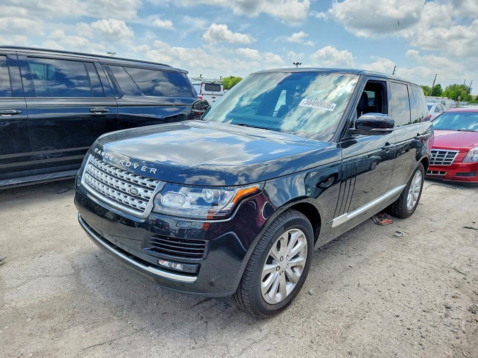 Продажа на аукционе авто 2016 Land Rover Range Rover, vin: SALGS2KF8GA301795, номер лота: 58490006