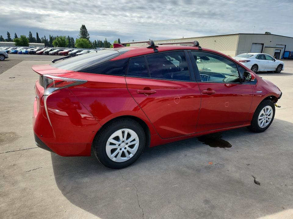56364576 :رقم المزاد ، JTDKBRFU3H3557996 vin ، 2017 Toyota Prius مزاد بيع