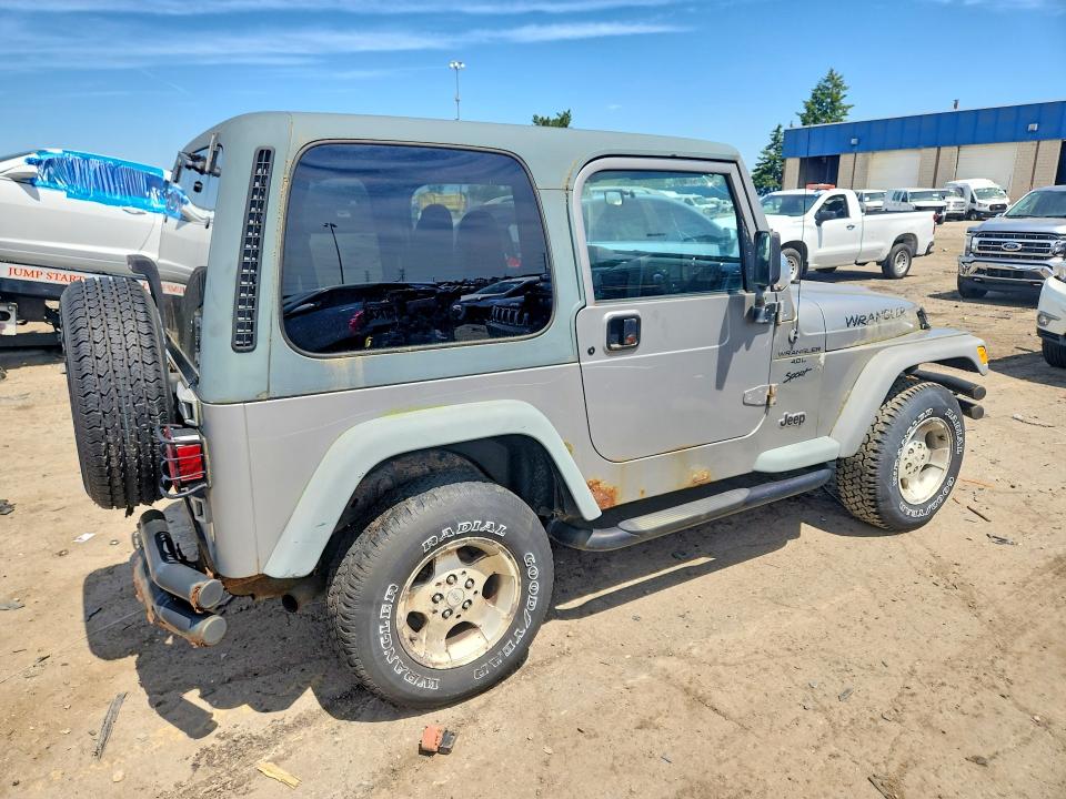 2000 Jeep Wrangler / Tj მანქანა იყიდება აუქციონზე, vin: 1J4FA49S7YP782183, აუქციონის ნომერი: 55764916