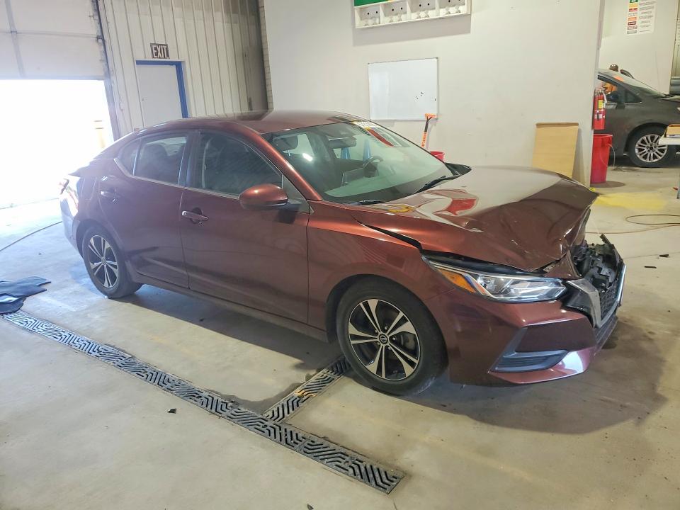 2021 Nissan Sentra მანქანა იყიდება აუქციონზე, vin: 3N1AB8CVXMY254947, აუქციონის ნომერი: 57214426