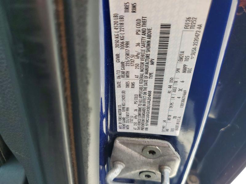 Продаж на аукціоні авто 2014 Ford Escape, vin: 1FMCU0GX5EUA20468, номер лоту: 56636176
